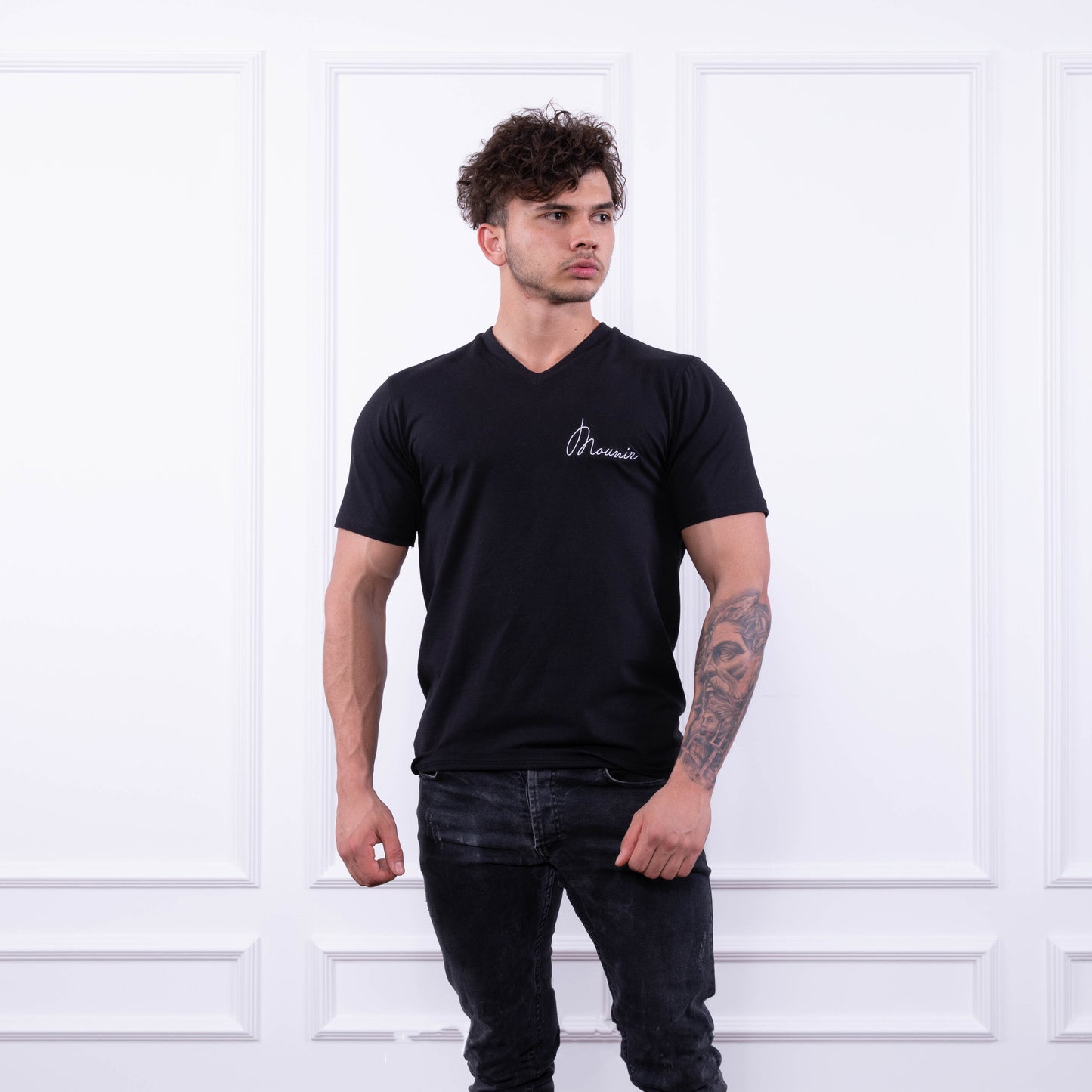 Herren T-Shirt ''V-Ausschnitt''