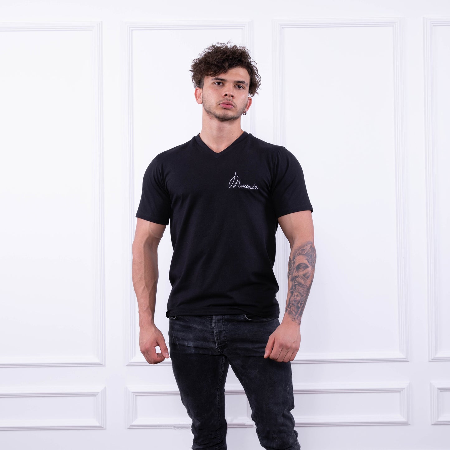 Herren T-Shirt ''V-Ausschnitt''